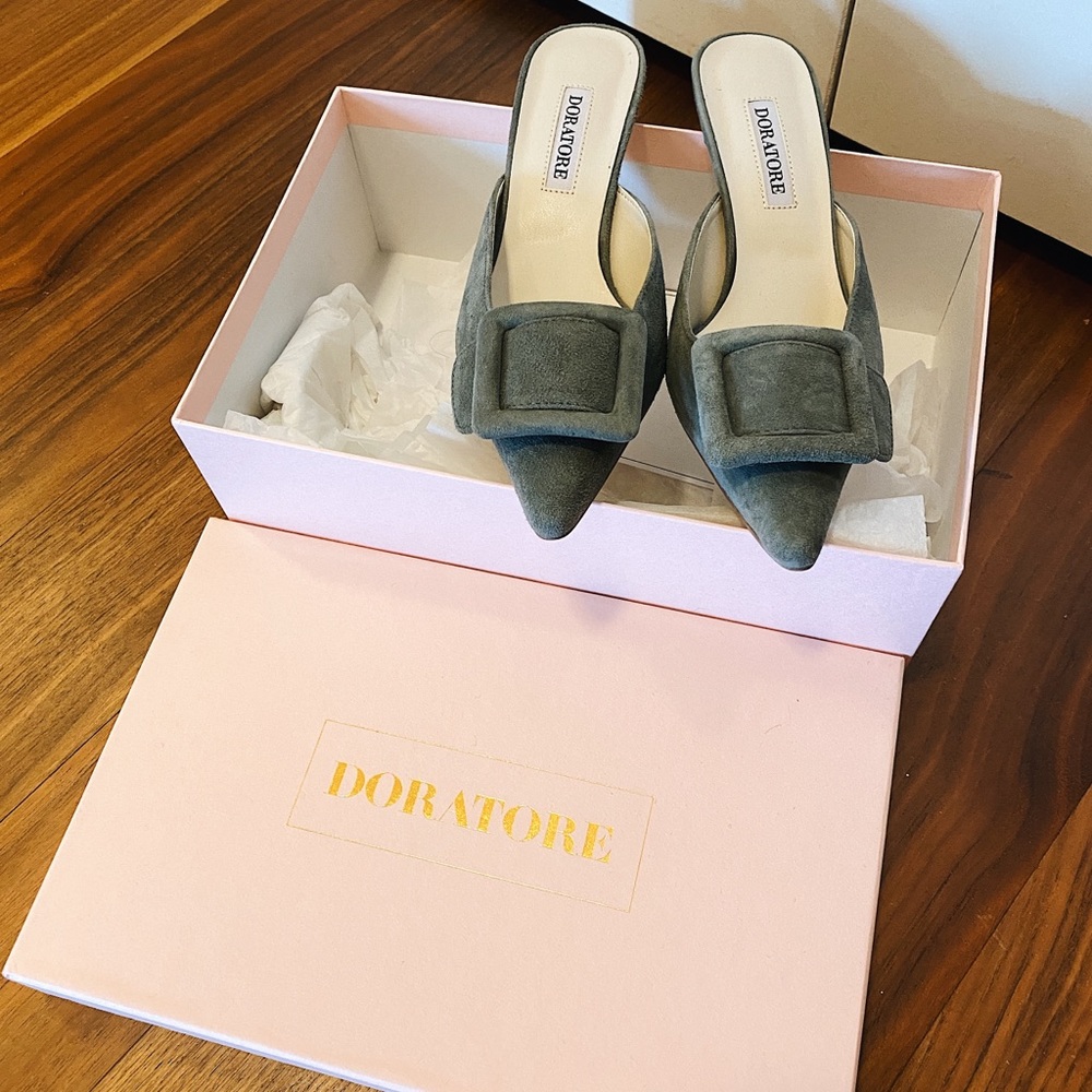 Doratore Arci mule heels size 24mm